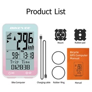 9 Language Multifunctional GPS Cycling Bike Computer Wireless KM/H MPH with Auto Backlight Bicycle