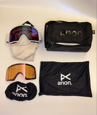 Anon M6 Low Bridge 雪鏡(白色)