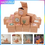 HAOYUNLA Christmas Advent Calendar 2025 Toys Holiday Countdown Drawers for Kids Refillable