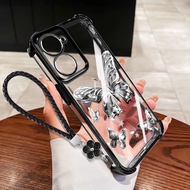 YBD Case For Vivo Y03 Y03T Y18 Y18E Y18S Y18T Y28S Y28E Y02 Y02A Y02T V2254 Clear Phone Case New Gil