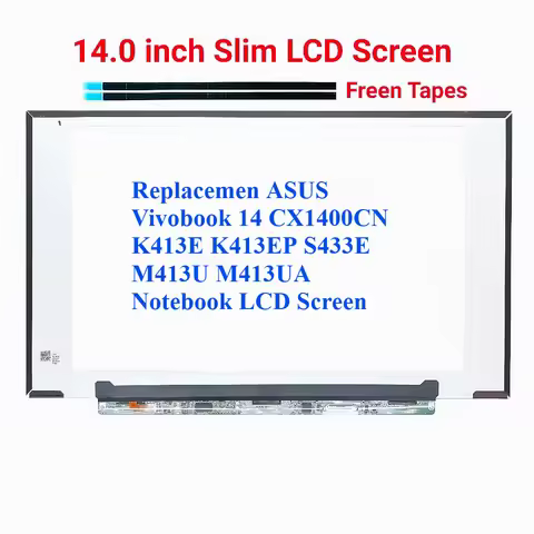 For ASUS Vivobook 14 CX1400CN K413E K413EP S433E M413U M413UA Laptop LCD LED FHD IPS