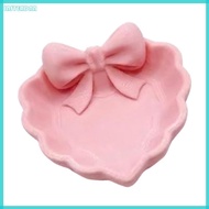 inste Romance 3D Printed Ruffled Edge Heart Shape Dish For Cosmetics