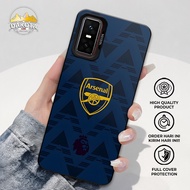 INFINIX GT SERIES GT 30 PRO PHONE CASE WITH Arsenal MOTIF PRINTING | CASING IMD PLATE HYBRID PREMIUM