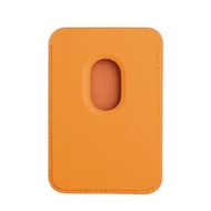 日本暢銷 - iPhone 13 MagSafe 皮革卡套 手機背貼磁吸卡包 磁吸卡套（淺啡）12 Pro Max iPhone 13