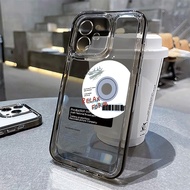 🌸เคสไอโฟน11🌸 ภาพยนตร์อเมริกัน กันกล้อง TPU ใส เคส For iPhone 15Pro 11 12 13 14 15 Pro Max 15Plus X XR XS Max 7 8 Plus SE 2020 2022 แบบนิ่ม กัเคสโทรศัพท์ นิ่มกันกระแทก