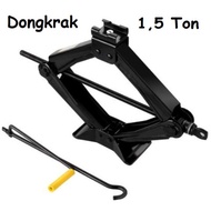 1.5 ton Manual Car Bridge Jack Car Scissors Jack 1 ton Scissors
