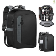 K&amp;F CONCEPT KF13.158 Camera Backpack Photography Storager Bag Side Open Available for 15.6in Laptop with Rainproof Cover Tripod Catch Straps Side Pockets Compat  [24NEW]