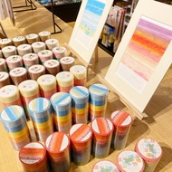 [Limited Collection] Ready Stock Miki Tamura saien Washi Tape Set Handbook Material Collage