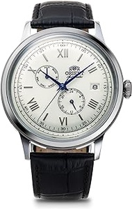 Bambino RN-AK0701S Men's Automatic Watch, Orient Watch, Black, white