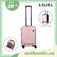 Koper LOJEL CUBO 2 HARDCASE FRONT POCKET LAPTOP SIZE 20inch+FREE LUGGAGE COVER ORIGINAL