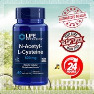 NAC (N-Acetyl-L-Cysteine) 600 mg, 60 capsules❤️‍🔥 👍👍👍👍👍💙 Life Extension 💙