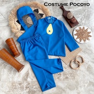 Pocoyo Cosplay Costume animation adventure a person boy Birthday Costume