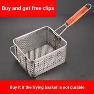 B. b. Stainless Steel Frying Basket Filter Mesh Sieve 81 Ultra-Density Frying Mesh Frying Frame Filt