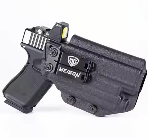 IWB Kydex Concealed Carry Holster for Glock 17 22 31 with Olight PL MINI 2 Valkyrie 600 Lumens Flash