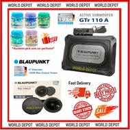 BLAUPUNKT GERMANY GTR110A Car Underseat Active Subwoofer  + Blaupunkt 6" 2-Way Quadaxial BGx-1602 N