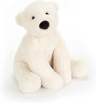 Jellycat Perry Polar Bear Stuffed Animal, Medium, 10 inches