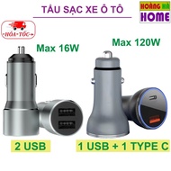 Car fast charger, car charger, type C car charger with capacity 120W