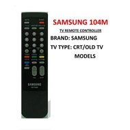Samsung 104M (For CRT OLD Model TVs) - Remote Control