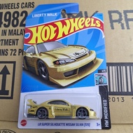 Hotwheels LB SUPER SILHOUETTE NISSAN SILVIA (S15) 17/250 Metal Car (kg13)