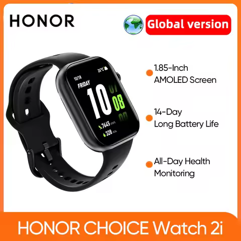 Global Version HONOR CHOICE Watch 2i Smart Watch 14-Day Long Battery life 1.85" AMOLED Screen Blueto