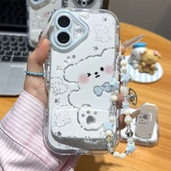 Little White Dog Apple 17ProMax Phone Case, Cartoon iPhone Phone Case