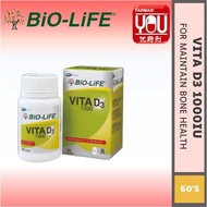 Bio-Life Vita D3 1000 (60's)