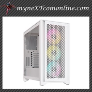 Corsair iCUE 4000D RGB Airflow Tempered Glass Mid-Tower Case - True White