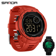 ศูนย์ไทย ส่งไว นาฬิกาข้อมือ Sanda 2025 นาฬิกาข้อมือผู้ชาย Sport Digital &amp; Analog Multiple Function Display