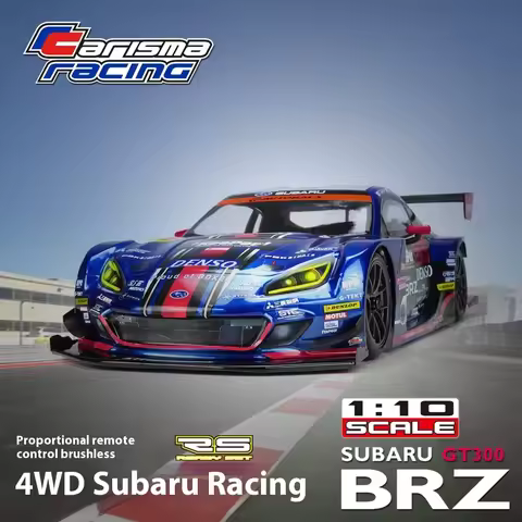 Carisma1/10 Subaru Gt300 High-Speed Rally Car Four-Wheel Drive Rc Brushless High-Speed Remote Contro