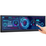 12.6 Inch Mini Touch Screen Monitor Secondary Screen FHD IPS Stretched Bar Lcd Display 1920X515 HDMI
