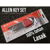 Allen key tool set / hex allen key set