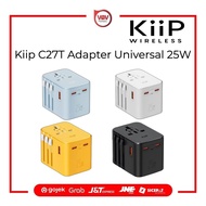 KiiP C27T Travel Adaptor GaN Adapter Charger Universal PD Fast Charging 25W