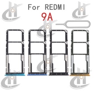 For Redmi 9A Sim Card Tray Slot Holder Card Holder Reader SD Slot Adapter Replacement Parts