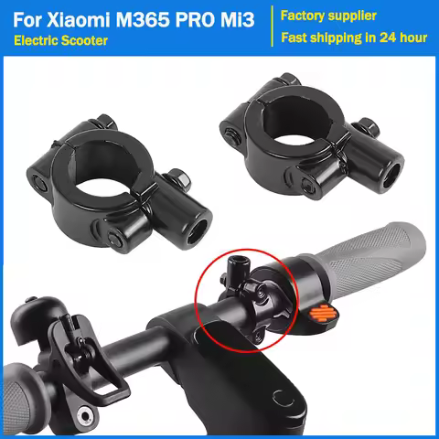 Electric Scooter Rear View Mirror Clamp Bracket for Xiaomi for Ninebot F20 F30 F40 Kickscooter Modif
