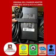 ORIGINAL 130W DELL 19.5V 6.7A 7.4 x 5.0MM ADAPTER DA130PE1-00 (USED, FULLY TESTED)