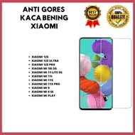 Tempered GLASS Clear XIAOMI 12S-XIAOMI MI 12S ULTRA-XIAOMI 12S PRO-XIAOMI MI 10I 5G-XIAOMI MI 11 LITE 5G-XIAOMI MI 11I-XIAOMI MI 11X-XIAOMI MI 11X PRO-XIAOMI MI 9-XIAOMI MI PLAY