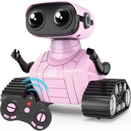 Robot Toys Remote Control Robot Toy Rechargeable Emo Robot with Auto-Demonstration Kids Robot RC Rob