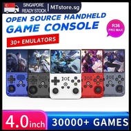 4.0 Inch R36S MAX Retro Handheld Video Game Console Linux System Open Source HD IPS Screen Portable 