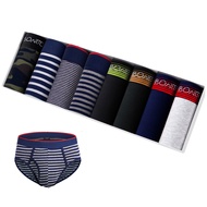 8pcs Set Briefs Men's Panties Cotton Underwear Slip Underpants Male Underware Jockstrap Thong High Q