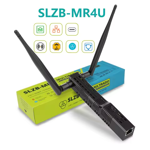 SLZB-06/M/P7 Zigbee 3.0 Gateway Coordinator with PoE Ethernet/USB/WiFi Bridge Compatible with Zigbee