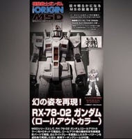 預訂21年5月 BANDAI RX-78-02 高達 Rollout Color Gundam The Origin版)=HG模型