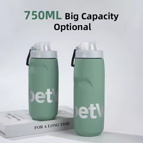 Betway 750/620ML Bicycle Water Bottle Leak-proof Squeezable Sports Fitness Running Riding Hiking Cyc