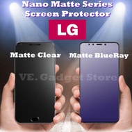 Matte Series LG V40 ThinQ / LG V50 ThinQ 5g / LG V50S ThinQ 5G / LG V60 ThinQ 5G Pelindung Skrin