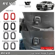 CarRefit toyota revo rocco Rogue 2016-2025 car seat hooi frame cover garnish interior accessories