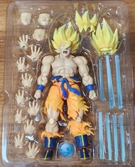 2手 Bandai 龍珠 Dragonball Z Shf~傳說之超級撒亞人 孫悟空 Super Modeling Song goku action figure