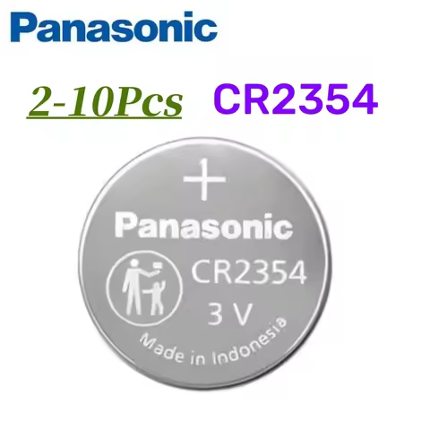 2-10pcs Panasonic CR2354 Battery 3V Lithium SD-PM105 Bread Maker Tianrui Instrument Model3 Remote Co