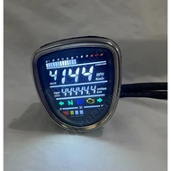 For Honda C50 C70 C90 Passport Cub Motorcycle LED Digital Meter Speedometer Assy