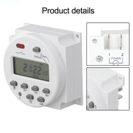 Compact LCD For timer Switch 62x62x32mm for Power Management in Lighting Systems