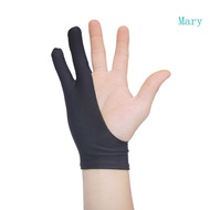 2 Fingers Drawing Glove Anti-fouling Artist Favor Any Graphics Painting Writing