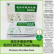 YUAN HONG COUGH Patch [9 Patches] Relieves Symptoms of Coughs in Adults and Children over 5 years